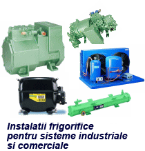 Refrigeration installations for industrial and comercial systems